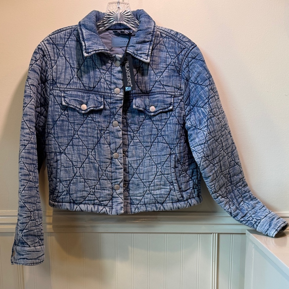 BLANKNYC quilted denim jacket
